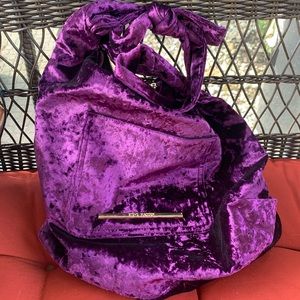 Steve Madden Purple Velvet purse